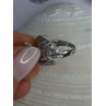 Beautiful Design 925 Sterling Silver Cz Ring Size 5.5