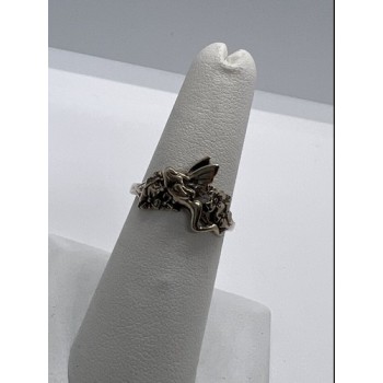 925 Sterling Silver Fairy Ring Size 6