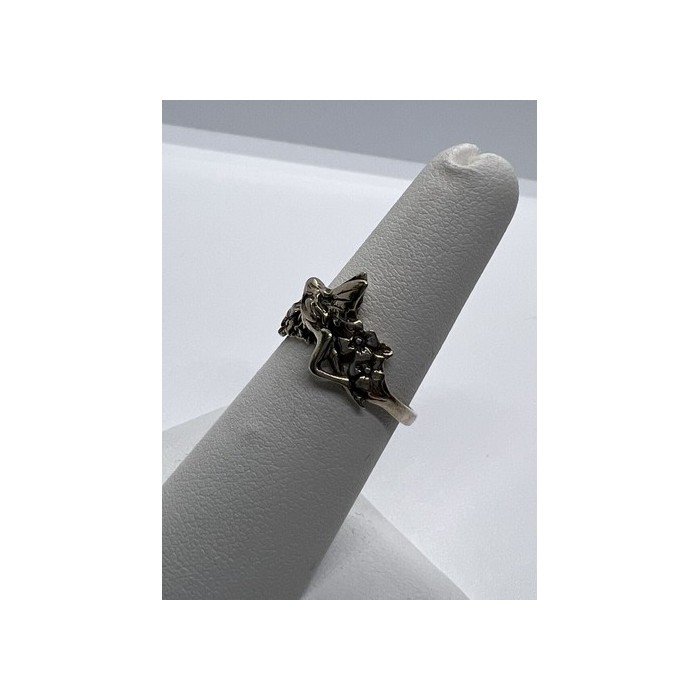 925 Sterling Silver Fairy Ring Size 6