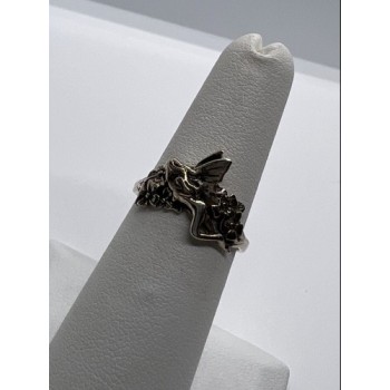 925 Sterling Silver Fairy Ring Size 6