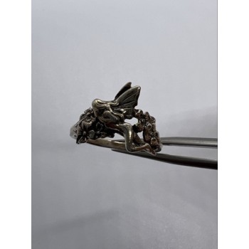 925 Sterling Silver Fairy Ring Size 6
