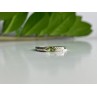 925 Sterling Silver Peridot Ring Size 10.25