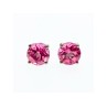 925 Sterling Silver Morganite Stud Earrings