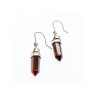 925 Sterling Silver Tiger's Eye Earrings
