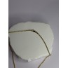 925 Sterling Silver Gold Plated Chain Length 18 Inch