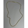 925 Sterling Silver Gold Plated Chain Length 18 Inch