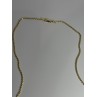 925 Sterling Silver Gold Plated Chain Length 18 Inch