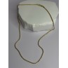 925 Sterling Silver Gold Plated Chain Length 18 Inch