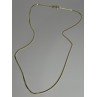 925 Sterling Silver Gold Plated Chain Length 18 Inch