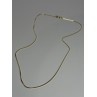 925 Sterling Silver Gold Plated Chain Length 18 Inch