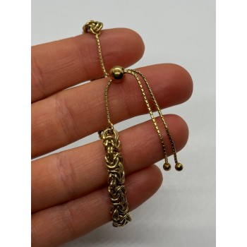 925 STERLING SILVER GOLD PLATED  MILOR ITALY BRACELET