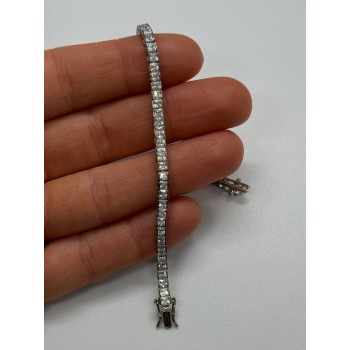 925 STERLING SILVER CZ BRACELET