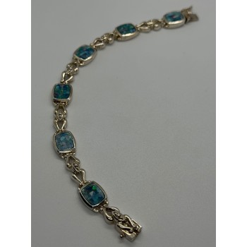 925 STERLING SILVER OPAL BRACELET