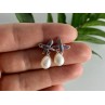 925 STERLING SILVER PEARLS EARRINGS