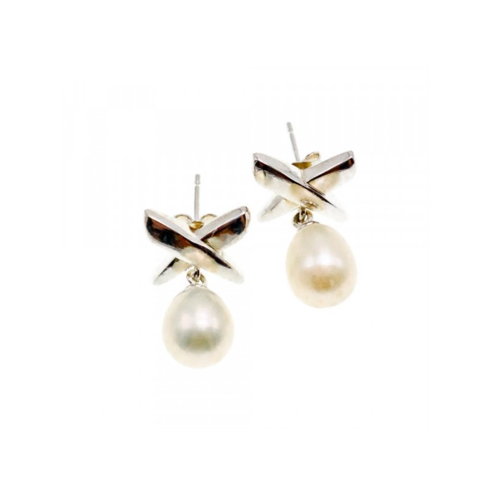 925 STERLING SILVER PEARLS EARRINGS