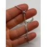 925 STERLING SILVER  MORGANITE & BERYL BRACELET