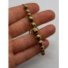 925 STERLING SILVER GOLD PLATED  KA 1772  ITALY  BRACELET