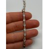 925 STERLING SILVER GOLD PLATED  CZ BRACELET