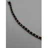 925 STERLING SILVER GARNET BRACELET