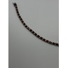 925 STERLING SILVER GARNET BRACELET