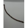 925 STERLING SILVER GARNET BRACELET