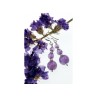 925 Sterling Silver Amethyst Earrings