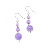 925 Sterling Silver Amethyst Earrings