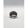 14K WHITE GOLD & DIAMOND RING  SIZE 5.5