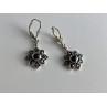 925 Sterling Silver Garnet & Marcasites 