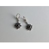 925 Sterling Silver Garnet & Marcasites 