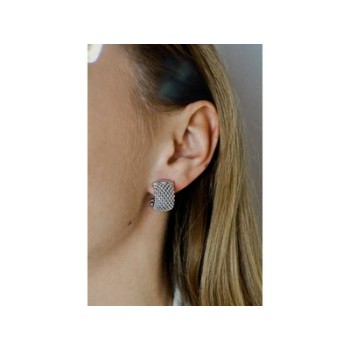 925 Sterling Silver Earrings Italy