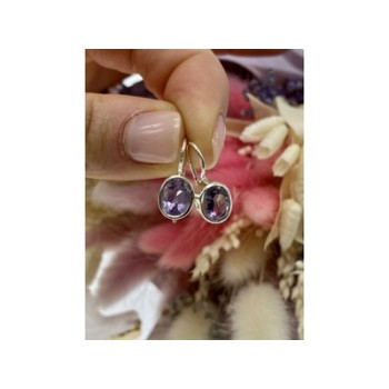 925 Sterling Silver Tourmaline Earrings