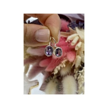 925 Sterling Silver Tourmaline Earrings