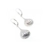 10K WHITE GOLD EARRINGS ITALY