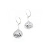 10K WHITE GOLD EARRINGS ITALY