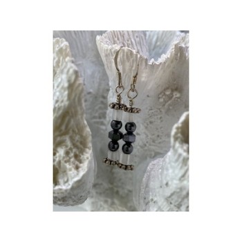 925 Sterling Silver Jewelry Glass Earrings