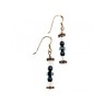 925 Sterling Silver Jewelry Glass Earrings