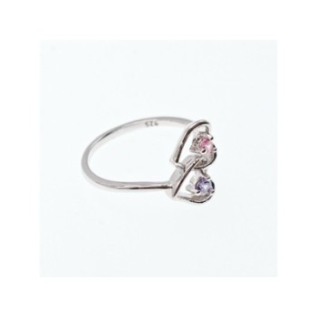925 Sterling Silver CZ 