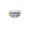 VINTAGE 925 STERLING SILVER AMETHYST RING SIZE 11.75