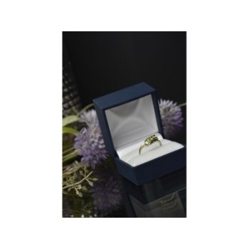 925 Sterling Silver Peridot Ring Size 8.5