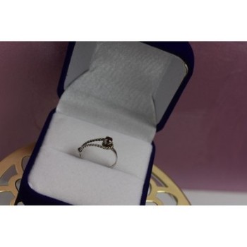 925 Sterling Silver Garnet Ring Size 5.5