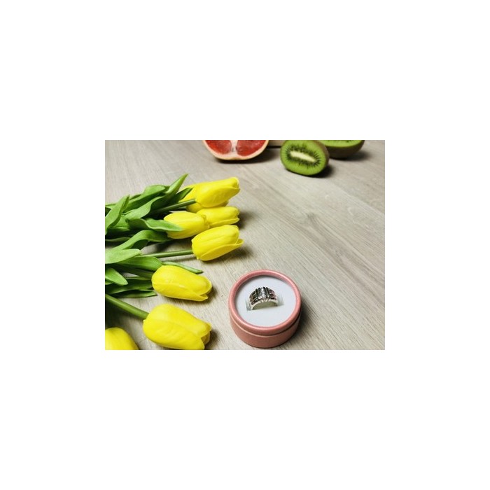 925 Sterling Silver CZ Ring Size 7.5