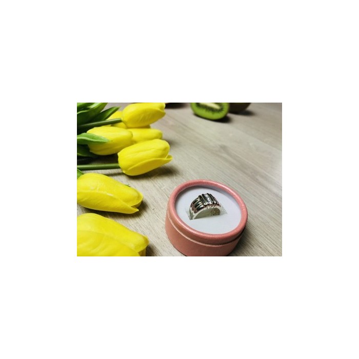 925 Sterling Silver CZ Ring Size 7.5