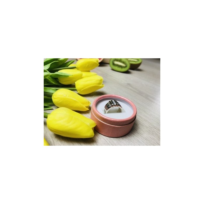 925 Sterling Silver CZ Ring Size 7.5