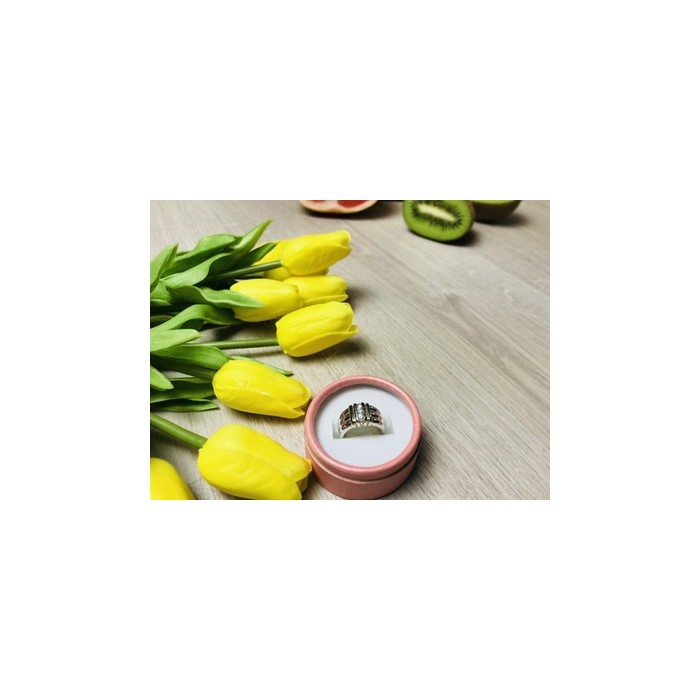 925 Sterling Silver CZ Ring Size 7.5