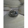 Shiny 925 Sterling Silver Cz Ring Size 9