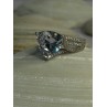 Beautiful Shiny 925 Sterling Silver Cz Ring Size 9.5