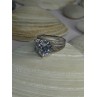 Beautiful Shiny 925 Sterling Silver Cz Ring Size 9.5