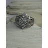 925 Sterling Silver Cz Ring Size 10