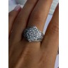 925 Sterling Silver Cz Ring Size 10
